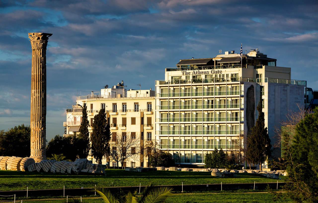 The Athens Gate Hotel Eksteriør billede